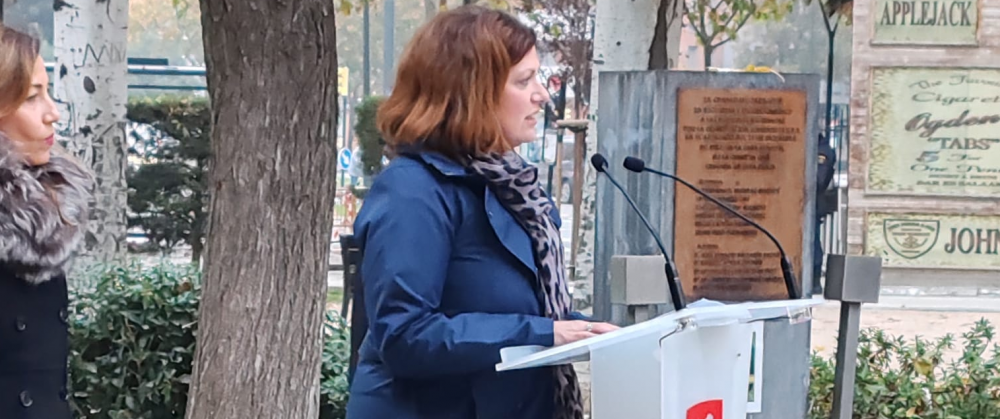 Homenaje en Zaragoza en memoria de las víctimas del atentado de la Casa Cuartel